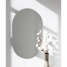 Capsula™ Capsule shaped Minimalist Frameless Mirror