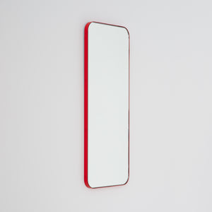 Bespoke listing for Randy Richardson Quadris™ Rectangular Mirror with a Red Frame (970 x 480mm)