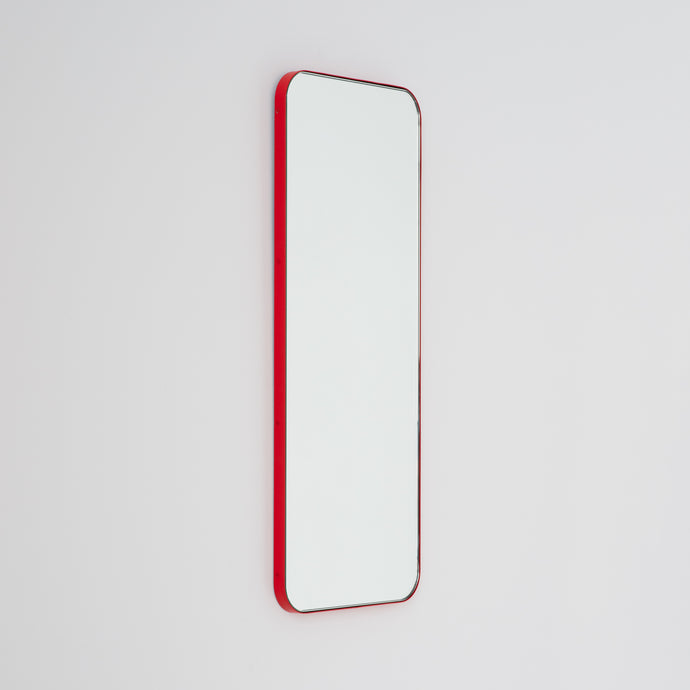 Bespoke listing for Randy Richardson Quadris™ Rectangular Mirror with a Red Frame (970 x 480mm)