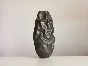 Pair of Unique Ceramic Sculptures Vessels 'Water Spirits' Objet d'Art