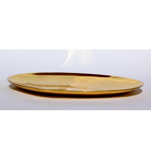 Handcrafted Polished Brass Decorative Dish Vide-poche, Large