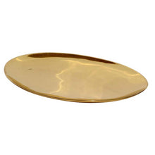 Handcrafted Polished Brass Decorative Dish Vide-poche, Large