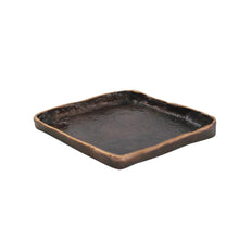 Small Handmade Cast Bronze Trinket Tray Inspired by Wabi-Sabi